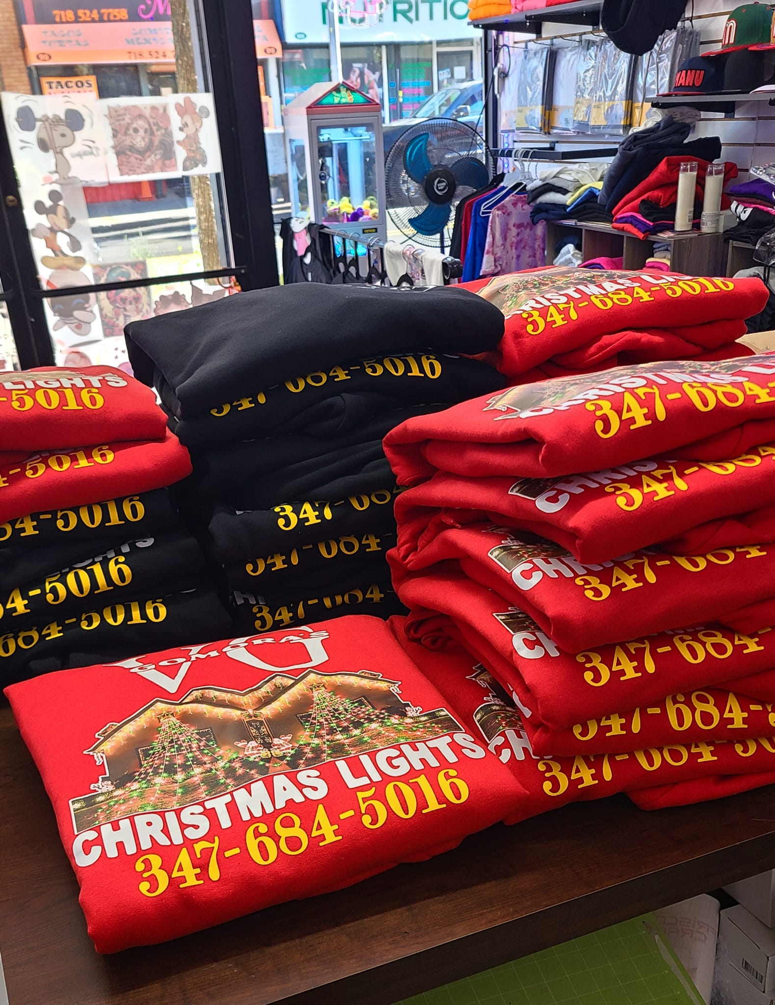 Custom promotional print work